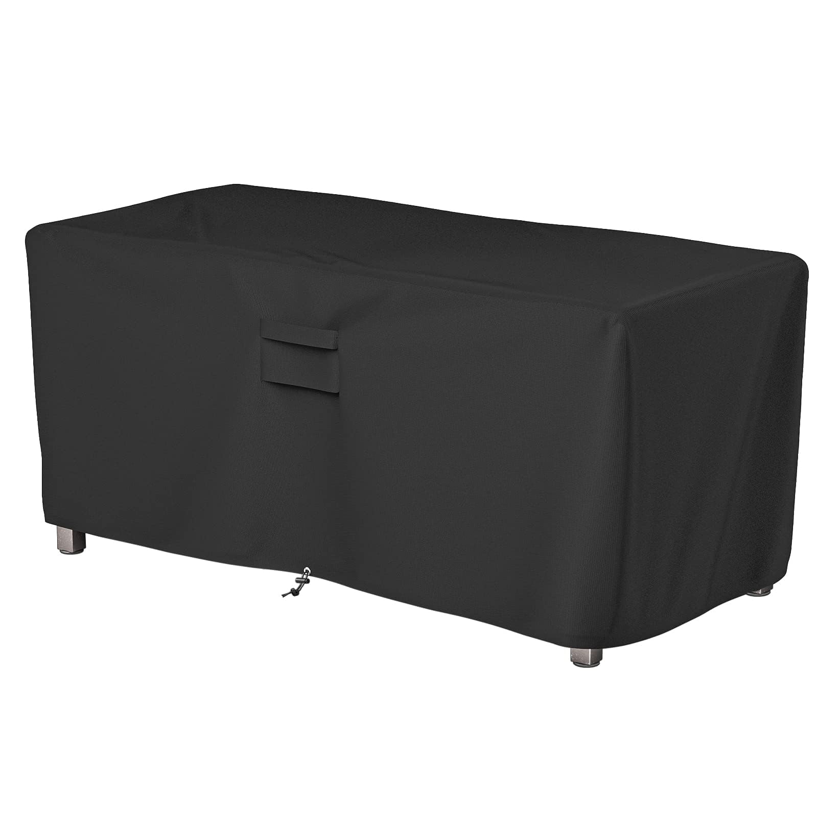 SHINESTAR Fire Pit Cover Square, Fits for 28-32 Inch Fire Pit Table, 600D Heavy Duty Fabric, Waterproof and Windproof, 32 x 32 x 24 Inches, Black