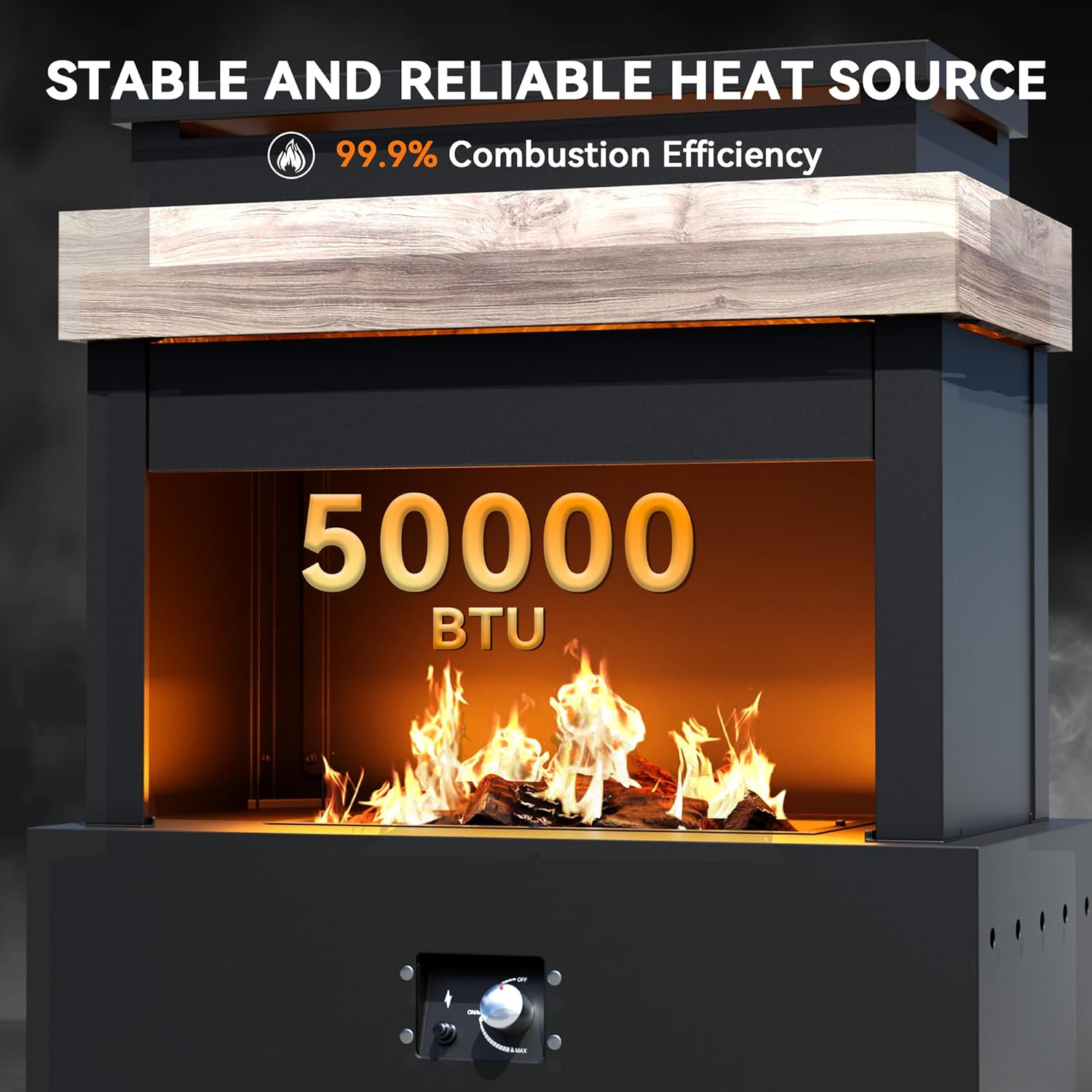 Outdoor Propane Fireplace