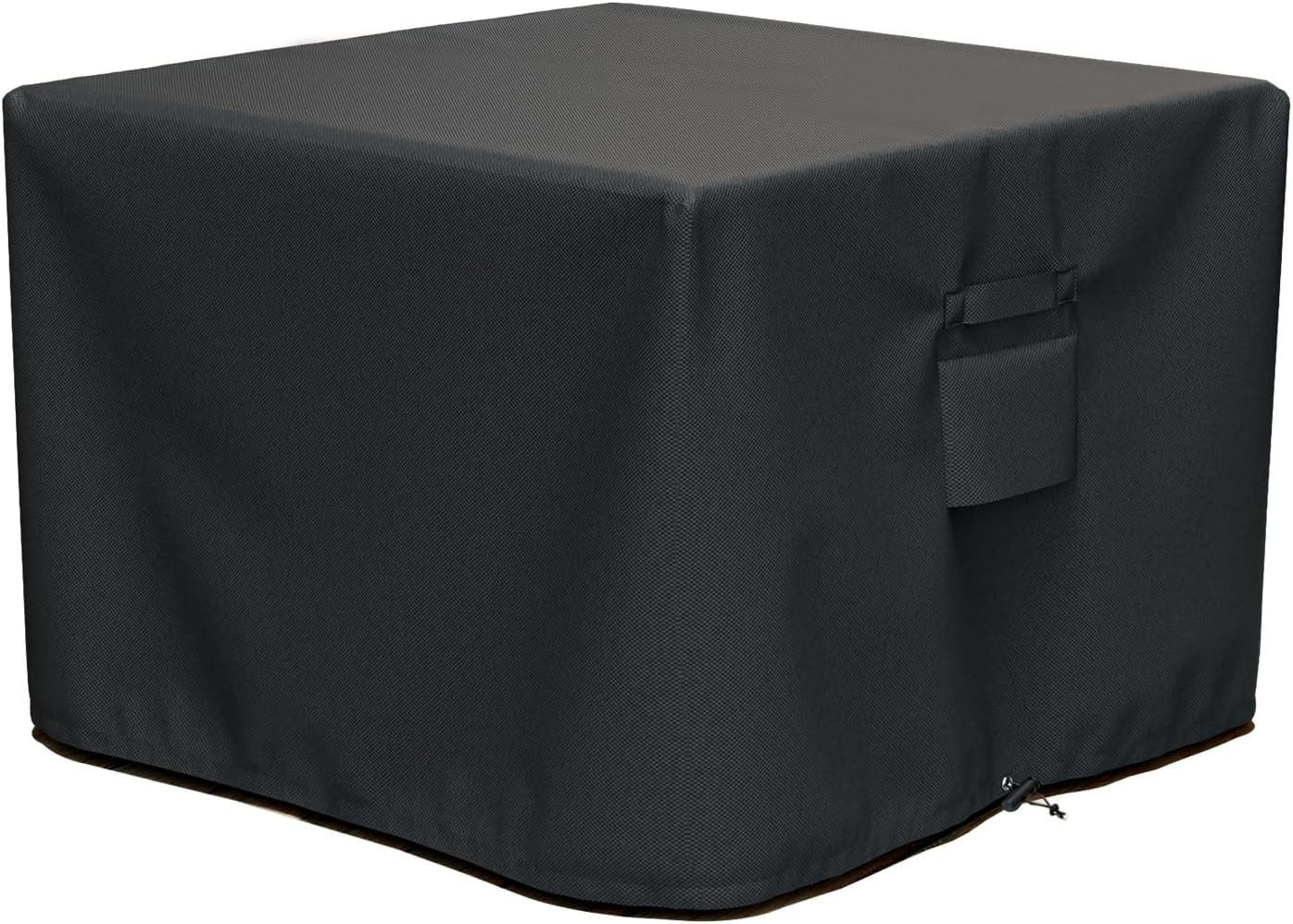 SHINESTAR Fire Pit Cover Square, Fits for 28-32 Inch Fire Pit Table, 600D Heavy Duty Fabric, Waterproof and Windproof, 32 x 32 x 24 Inches, Black