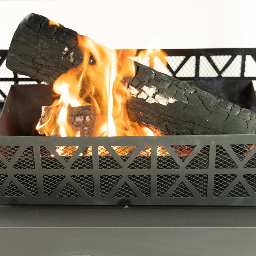 Outdoor Wood Burning Fireplace