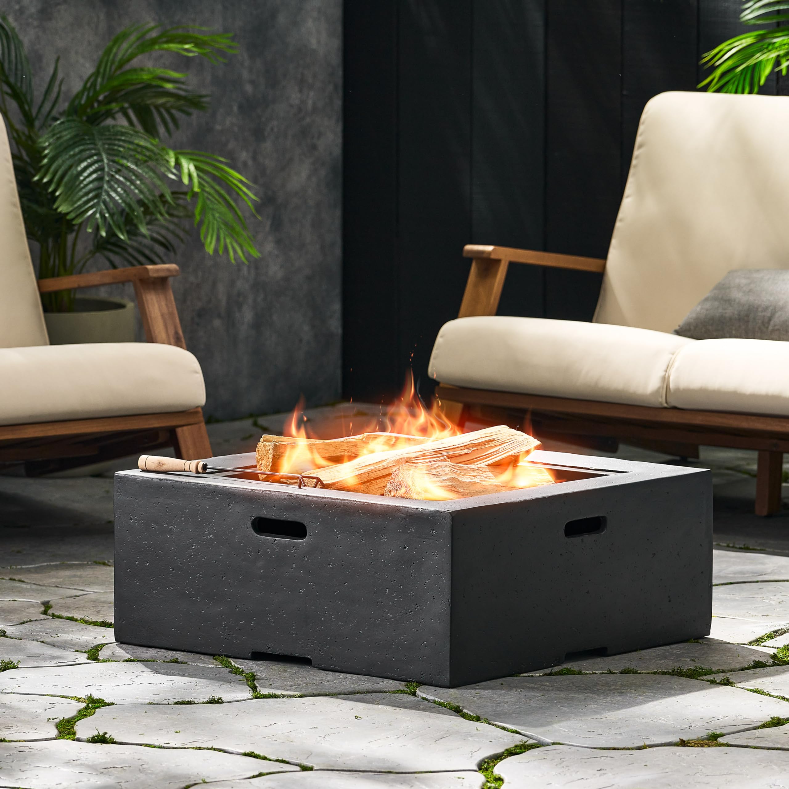37 Inch Outdoor Fireplace