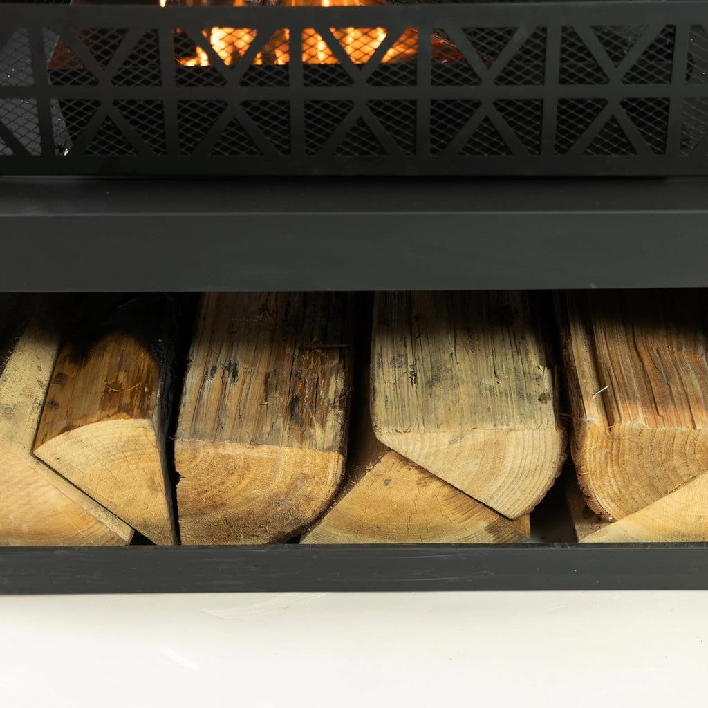 Outdoor Wood Burning Fireplace