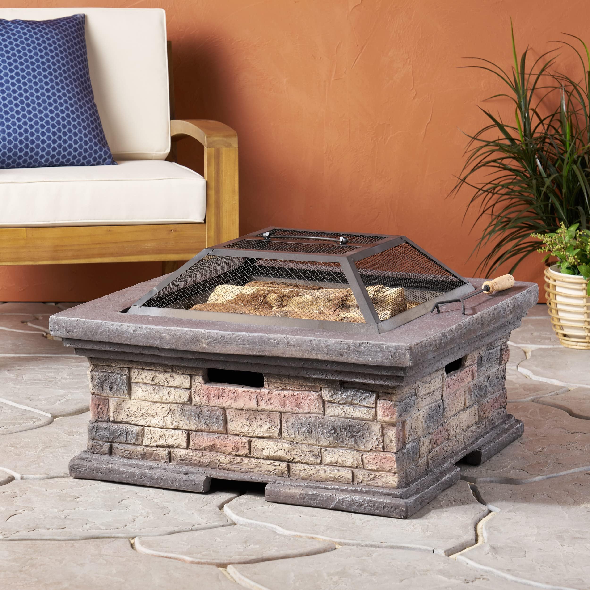 37 Inch Outdoor Fireplace